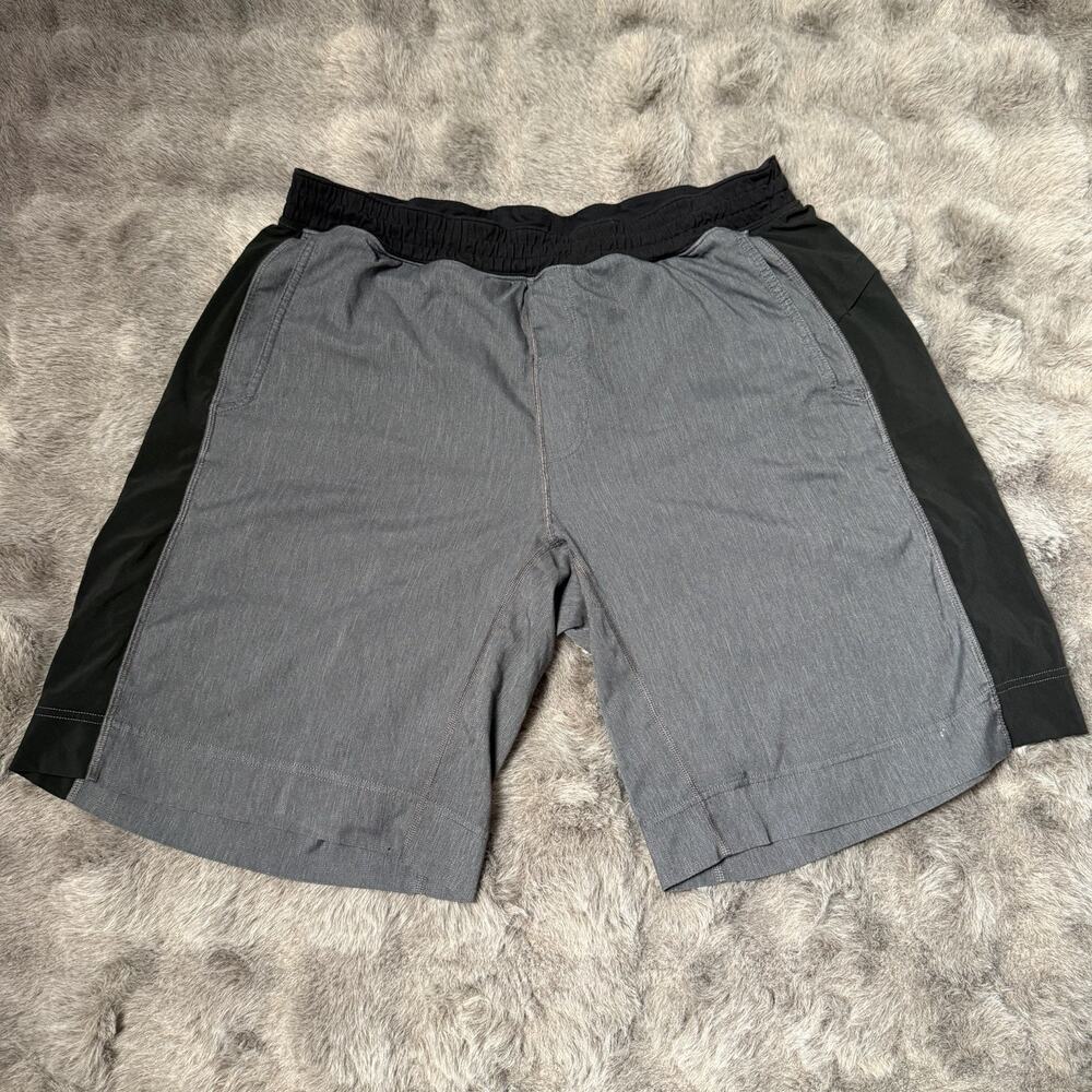 Lululemon Men’s Athletic Shorts Linerless Heathered Gray Size XXL